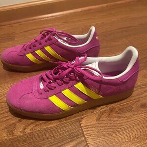 Adidas Gazelle Bright Pink & Yellow